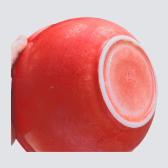 (3 for $20) Red Fire King Bowl #18 - Picture 6 of 6